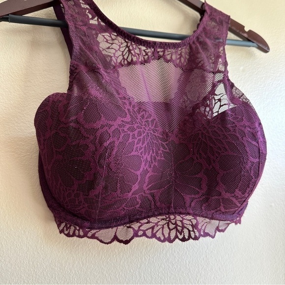 Victorias Secret Pink Wildflower High Neck Bra - Picture 2 of 4